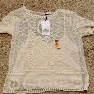 Sheer Zara Top